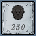 Click Gorilla achievement icon for Infinite Monkey Clicker