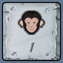 Coffee Chimp achievement icon for Infinite Monkey Clicker