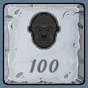 Craft Gorilla achievement icon for Infinite Monkey Clicker