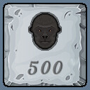 Prime Gorilla achievement icon for Infinite Monkey Clicker