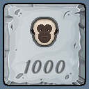 Vervet Titan achievement icon for Infinite Monkey Clicker