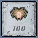 Click Hungry achievement icon for Infinite Monkey Clicker