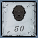 Shift Gorilla achievement icon for Infinite Monkey Clicker