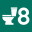 Toilet 8 icon