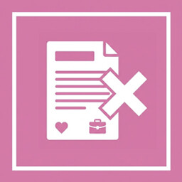 Unsatisfactory Performance Review achievement icon for Office Ladies™
