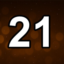Icon for 21 level completed