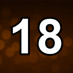 Icon for 18 level completed