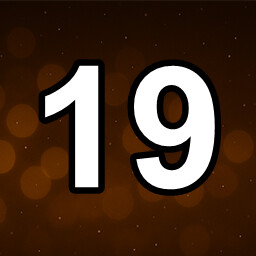 Icon for 19 level completed