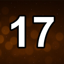 Icon for 17 level completed
