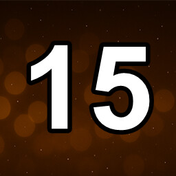 Icon for 15 level completed