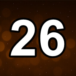 Icon for 26 level completed