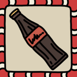 Icon for A soda bottle