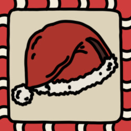 Icon for Christmas hat