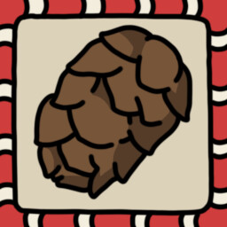 Icon for A pinecone