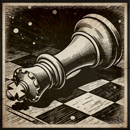 Stalemate achievement icon for 3D Escape Room: Cursed Legacy