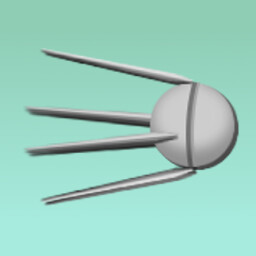 Satellite Stalker achievement icon for Pop Balloons and Drop People