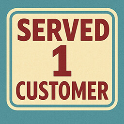 Your First Sale achievement icon for I Sell Lemonade: Prologue