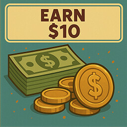 Pocket Money achievement icon for I Sell Lemonade: Prologue