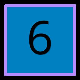 Icon for Digit 6