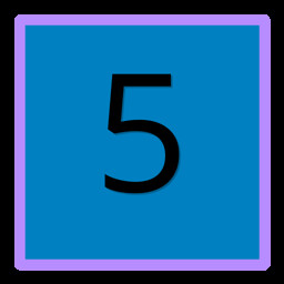 Icon for Digit 5