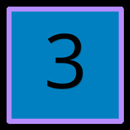 Icon for Digit 3