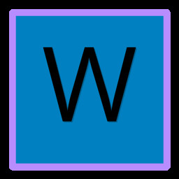 Icon for Letter W