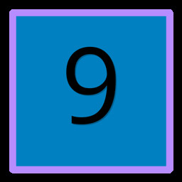 Icon for Digit 9