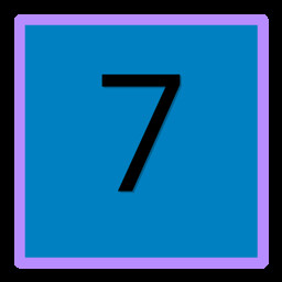 Icon for Digit 7