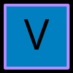 Icon for Letter V