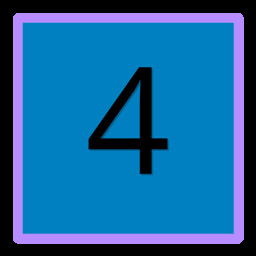 Icon for Digit 4