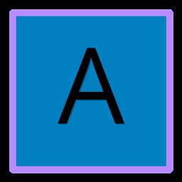 Icon for Letter A