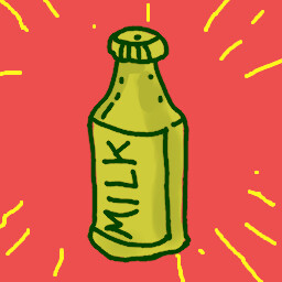 Icon for  Supply drop: Milk. Feline approved.