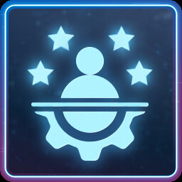 Well-Trained achievement icon for RxB - Cyber security management game