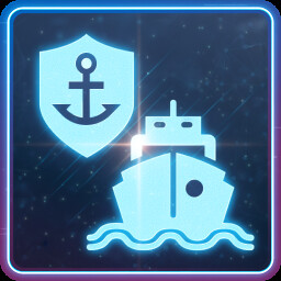 Maritime Unstoppable achievement icon for RxB - Cyber security management game