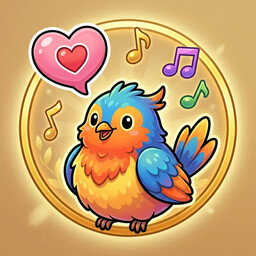 Bird Whisperer achievement icon for Aviarium