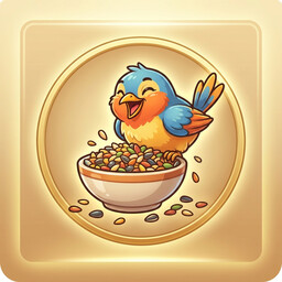 Feeding Frenzy achievement icon for Aviarium