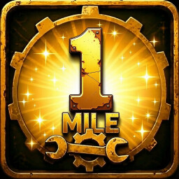Going the Distance! 1 Mile achievement icon for Nightmare Drive