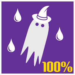 Bloob Fanatic achievement icon for A game about sucking (up ghosts with a Vacuum)