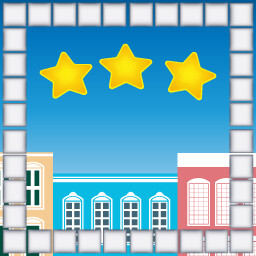Platinum Bahia achievement icon for SherloCAT Nonogram Bahia