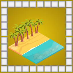 Arraial d'Ajuda achievement icon for SherloCAT Nonogram Bahia