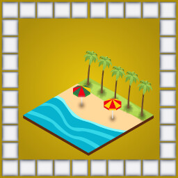 Porto Seguro achievement icon for SherloCAT Nonogram Bahia