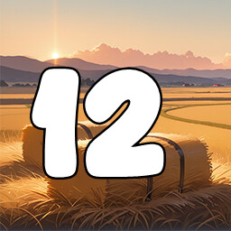Icon for 12 level completed