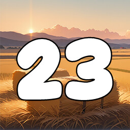 Icon for 23 level completed