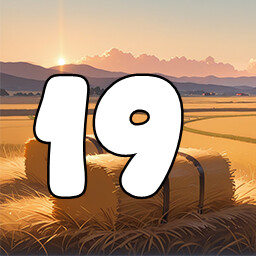 Icon for 19 level completed