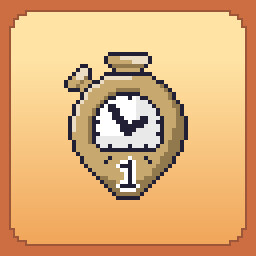Icon for Finish Trial 1 in under 1:10 minutes