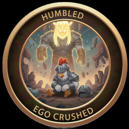 Humbled achievement icon for KOOO TO JUMP!