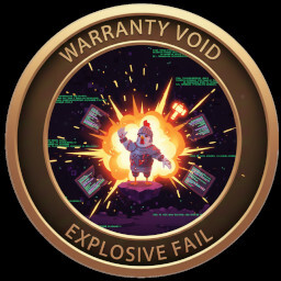 Warranty Void achievement icon for KOOO TO JUMP!