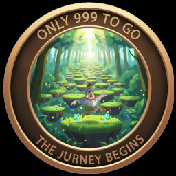 Only 999 To Go achievement icon for KOOO TO JUMP!