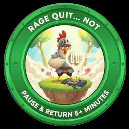 Rage Quit... NOT achievement icon for KOOO TO JUMP!