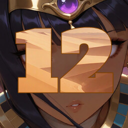 Icon for 12 level completed